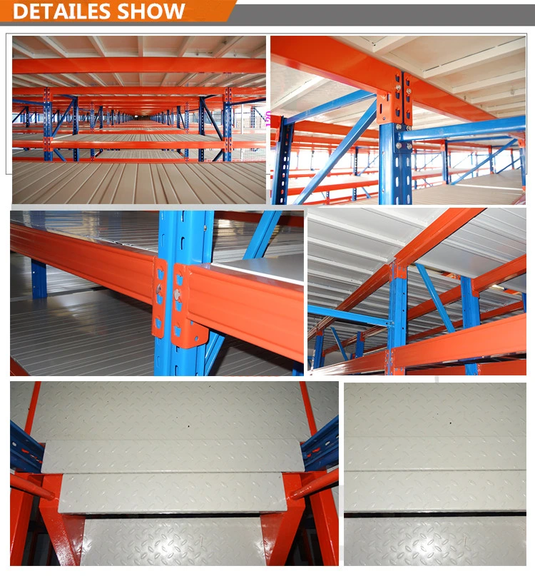 Heavy Duty Industrial Warehouse Storage Mezzanine Rack Floor Rack