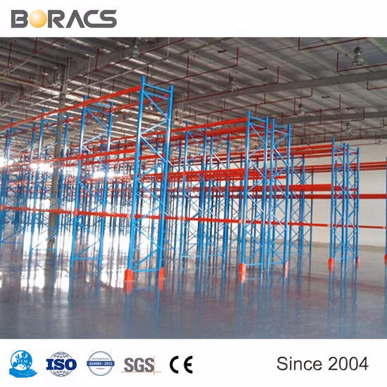 OEM e ODM Ajustável Heavy Duty Armazém de Armazém Industrial Rack de Paletes de Metal com Preço Competitivo
