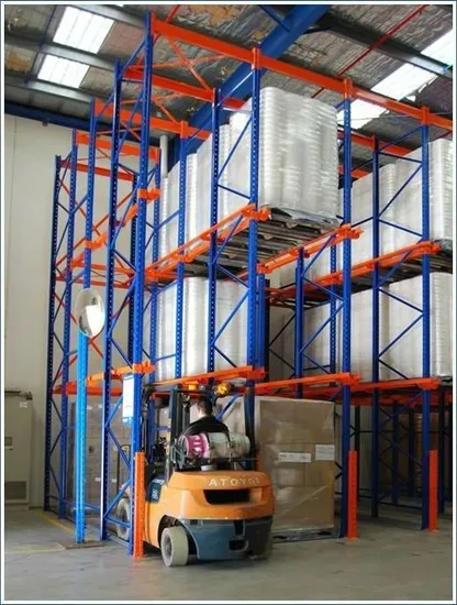 Racks de paletes de aço empilháveis ​​de armazenamento ajustável para serviço pesado de armazém